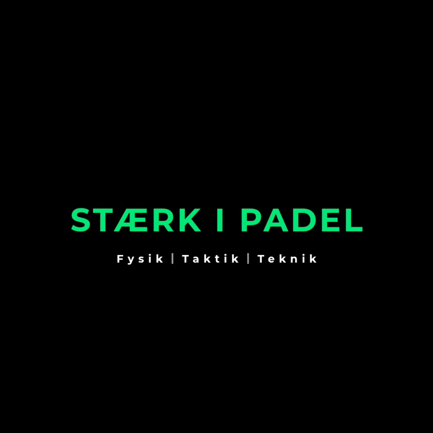 Stærk i Padel